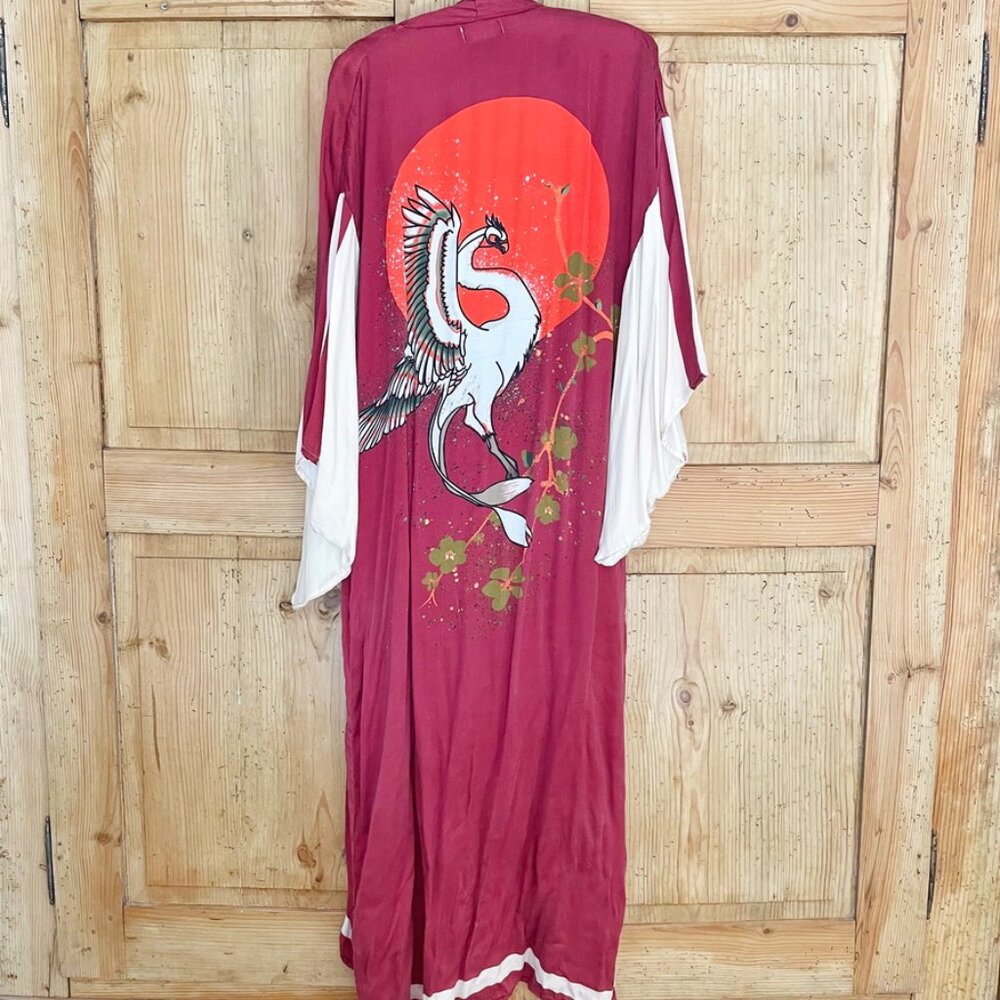 Free People Moon Dance Rising Sun Kimono